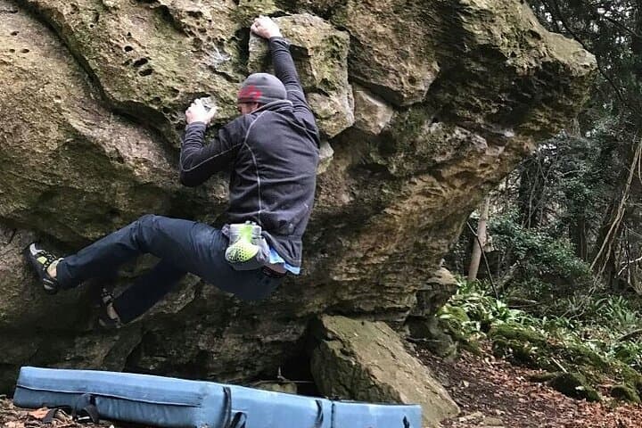 Wiltshire Outdoor Bouldering Workshop: Sarsen Stone Climbing in the Woods photo 3