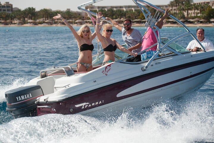Private Speedboat to Marsa Mubarak: 4-Hour Snorkeling Adventure from Marsa Alam