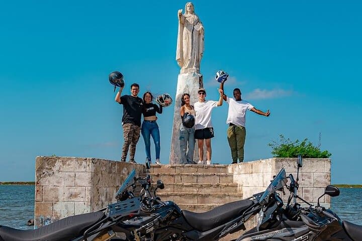 Motorcycle Adventure to Totumo Volcano & Galerazamba: Mud Baths, Pink Sea & Punta Icacos photo 3