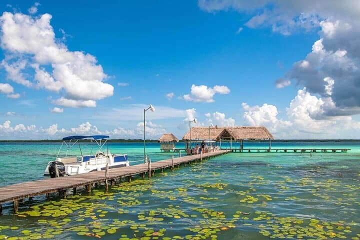 Full-Day Bacalar Lagoon Boat Tour & Cenote Azul with Breakfast photo 5