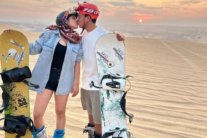 Sunset Sandboarding & Dune Buggy Adventure in Huacachina, Peru