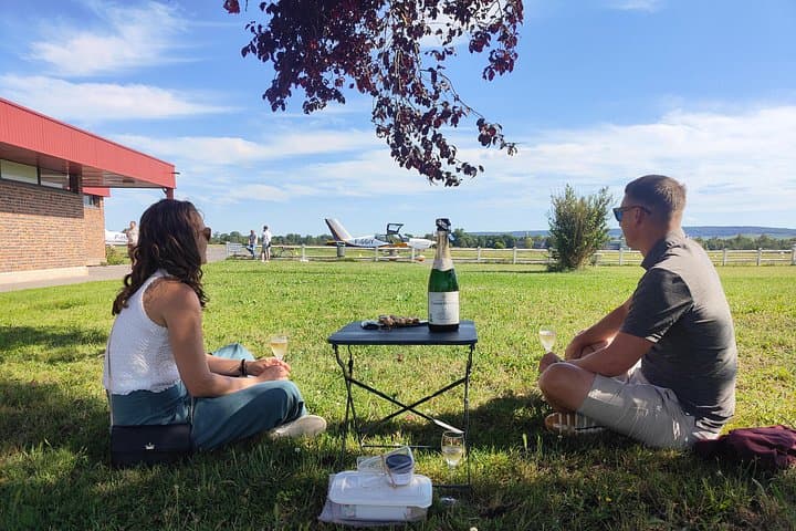 Champagne Safari: Defender Vineyard Route, Aerial Flight & Tasting near Reims photo 2