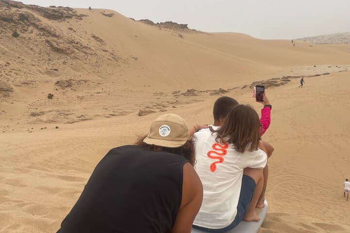 Sunset Sandboarding at Timlalin Dunes — Private Trip from Agadir photo 3