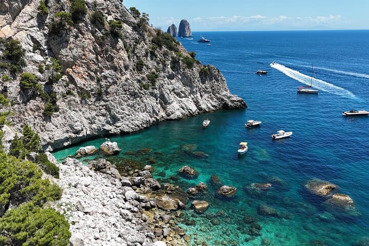 Private Capri Boat Tour: Blue Grotto, Faraglioni & Hidden Coves photo 2