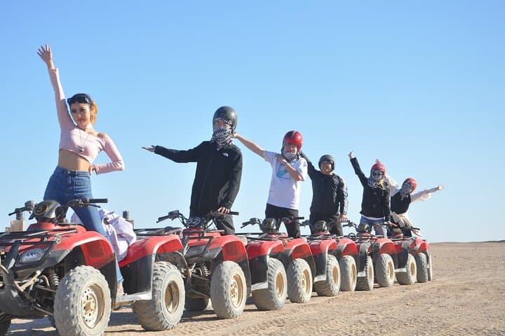 Hurghada Desert Quad Bike Adventure to Bedouin Village with Camel Ride photo 4