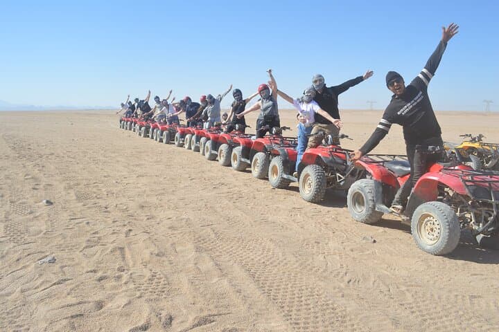 Hurghada Desert Quad Bike Adventure to Bedouin Village with Camel Ride photo 5