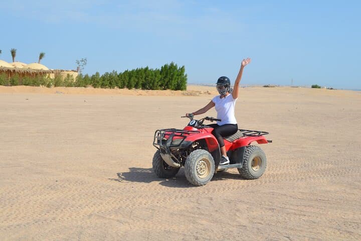 Hurghada Desert Quad Bike Adventure to Bedouin Village with Camel Ride photo 6