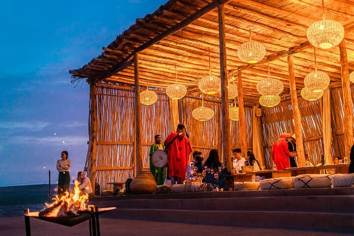Sunset Camel Ride and Dinner at Alkamar Camp, Agafay Desert