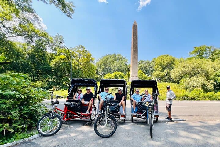 Central Park Pedicab Tour: Private Guided Pedicab Ride Through NYC's Iconic Park