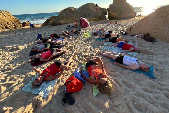 Morning Yoga Flow on Albufeira Beach — Connect with the Elements photo 4
