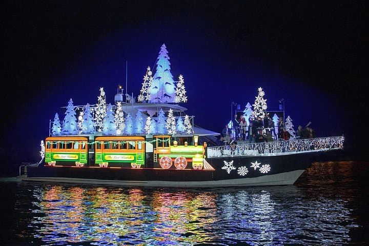 Newport Beach Holiday Lights Cruise — Balboa Pier Boat Parade Experience photo 2