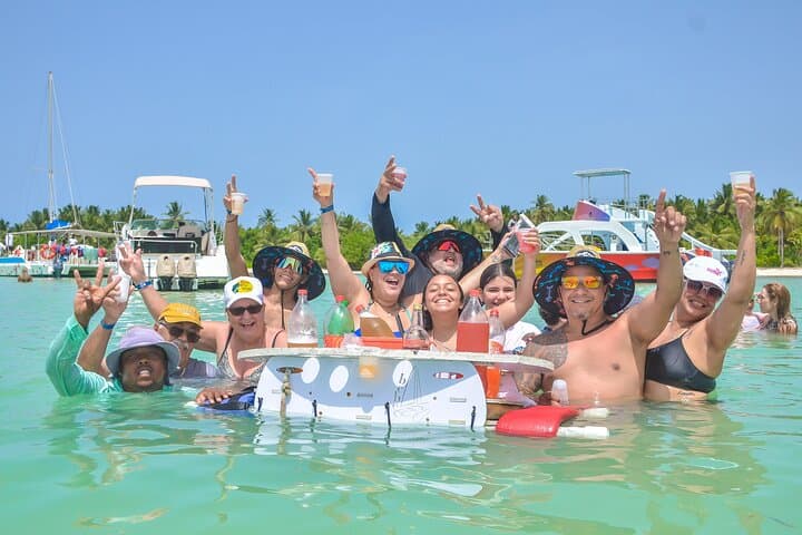 Catamaran Party and Snorkel Cruise in Punta Cana — Half-Day Drinks & Reef Snorkeling photo 2