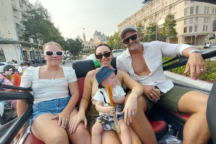Saigon by Open-Air Jeep: 4-Hour Ho Chi Minh City Discovery Tour photo 1