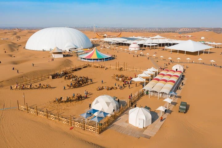 Kubuqi Desert Day Trip from Hohhot — Whistling Dune Bay Adventure photo 1