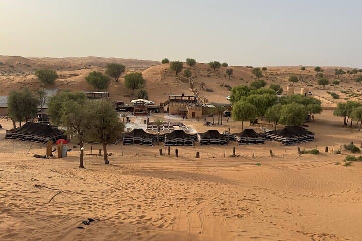 Private Dubai Morning Desert Safari — Jeep Dune Bashing, Camel Ride & Sandboarding photo 2