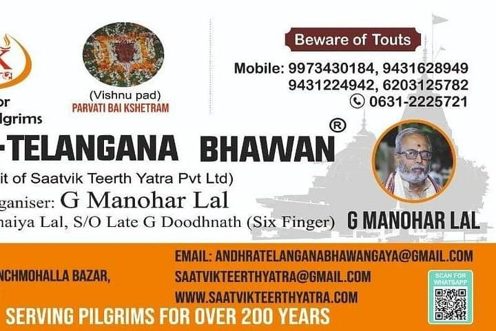 Gaya Pind Daan with South Indian Priests — Andhra Telangana Bhawan Ritual Package