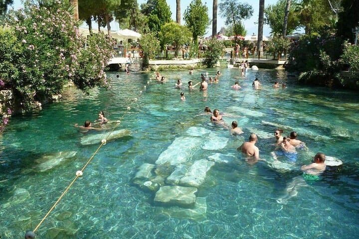Pamukkale & Hierapolis Day Tour from Fethiye: Terraces, Thermal Pools and Ruins photo 3