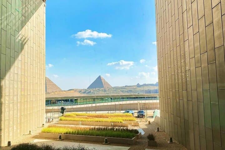 Grand Egyptian Museum & Giza Camel Ride: Private Half-Day Tour photo 2