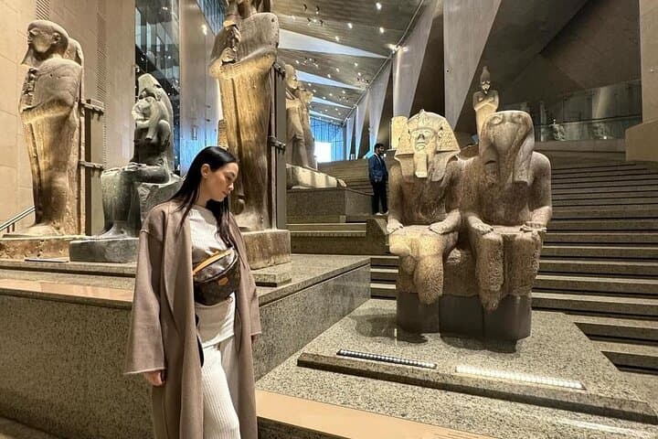Grand Egyptian Museum & Giza Camel Ride: Private Half-Day Tour photo 6