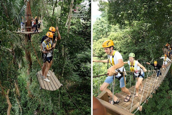 Soar Through Phuket's Rainforest: Hanuman World Zipline Adventure
