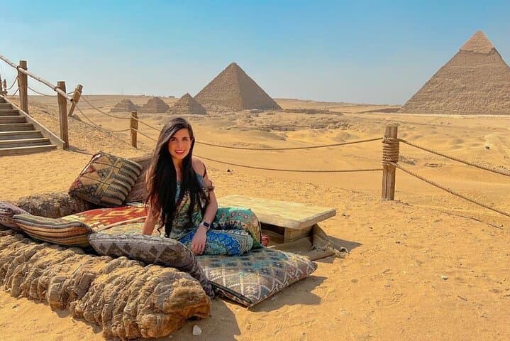Giza Pyramids Morning Tour with Nine Pyramids Lounge Breakfast — From Cairo photo 6