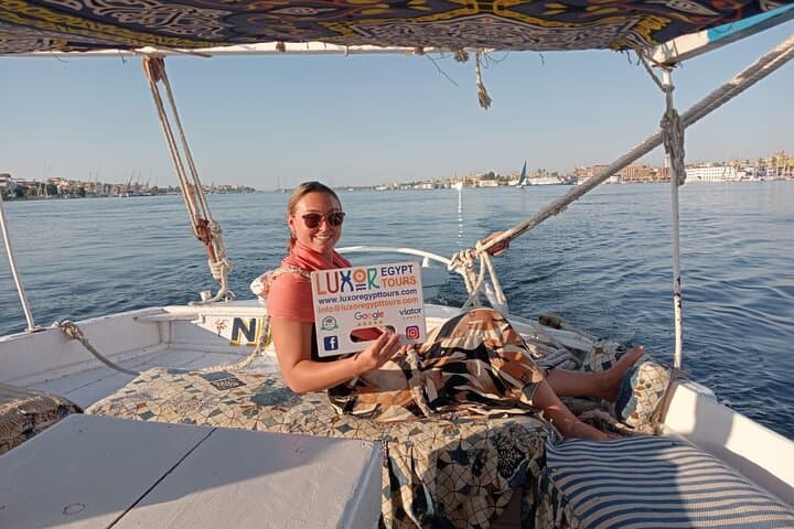 Sunset Felucca Cruise on the Nile in Luxor — 2-Hour Private Sail photo 3