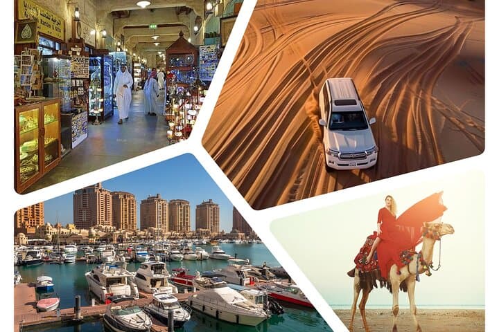 Doha City and Desert Safari Combo | Full-Day Tour to Khor Al Adaid photo 1