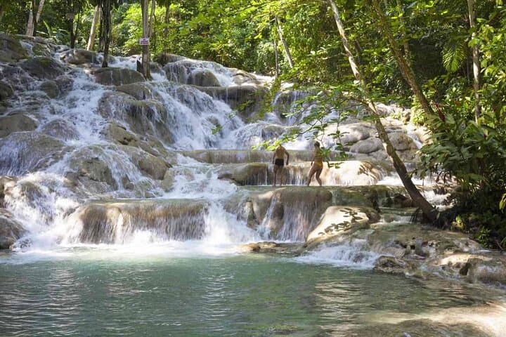 Climb Dunn's River Falls — Montego Bay Day Tour to Jamaica's Cascading Limestone Steps