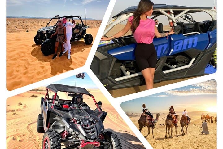 Doha Desert ATV Adventure: Dune Buggy, Quad Bike, Camel Ride & Dune Bashing