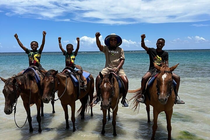 Horseback Ride, Dunn's River Falls & Blue Hole — Ocho Rios Adventure