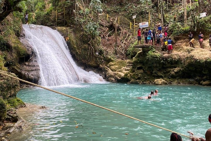Blue Hole Falls and Bamboo Rafting: Ocho Rios Day Trip from Montego Bay photo 5