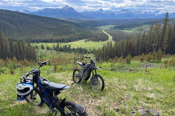 Surron Electric Dirt Bike Tour in Banff & the Canadian Rockies photo 1