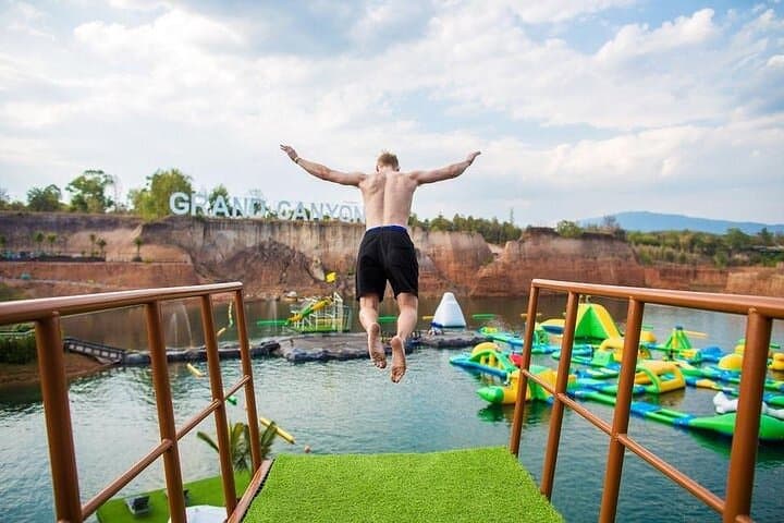 Grand Canyon Water Park Chiang Mai — Inflatable Aqua Course, Cliff Jumps & Zipline photo 6