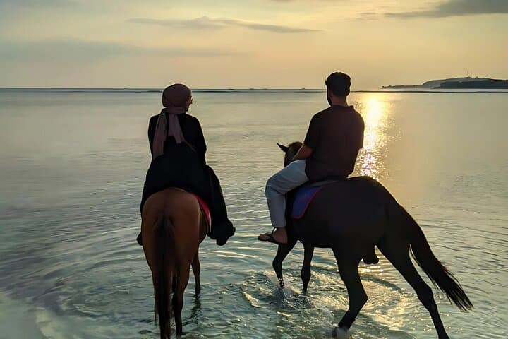 Horseback Riding on Gili Air: 1-Hour Beach Adventure Along White Sand photo 5