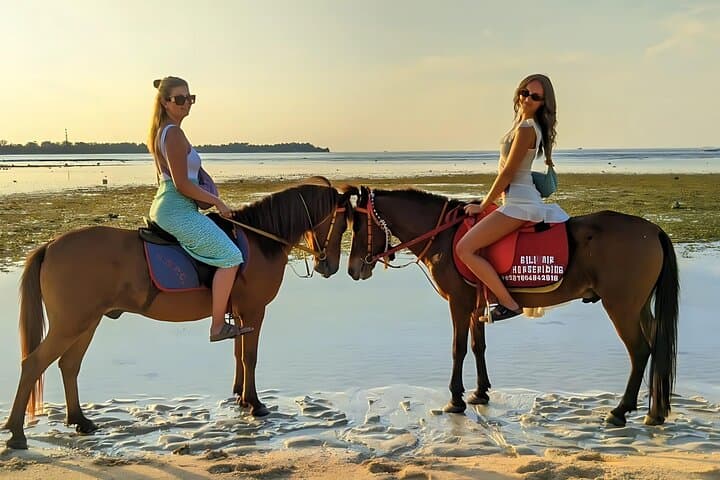 Horseback Riding on Gili Air: 1-Hour Beach Adventure Along White Sand photo 4
