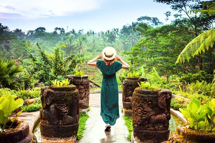 Ubud Monkey Forest, Tegalalang Rice Terraces & Market — Private Day Tour