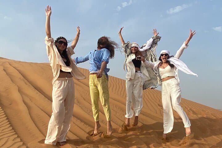 Dubai Morning CAN‑AM Buggy Safari — Sandboarding & Camel Ride in the Red Dunes photo 4