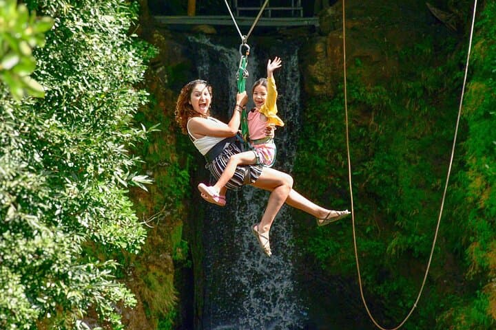 Vallé Advenature Park: Quad, Zipline & Nepalese Bridge Adventure in Mauritius