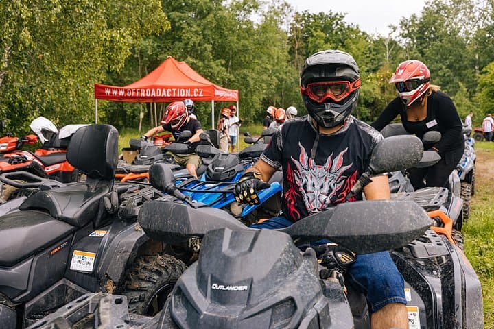 Prague Countryside Quad Bike Adventure — Can-Am Outlander 650XT Expedition photo 3