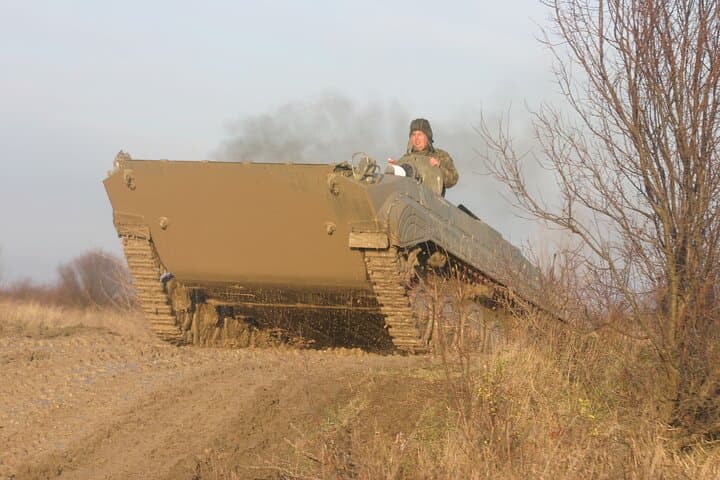 Drive a Soviet BMP-1 Tank in Prague — BMP Tank Driving Experience photo 6