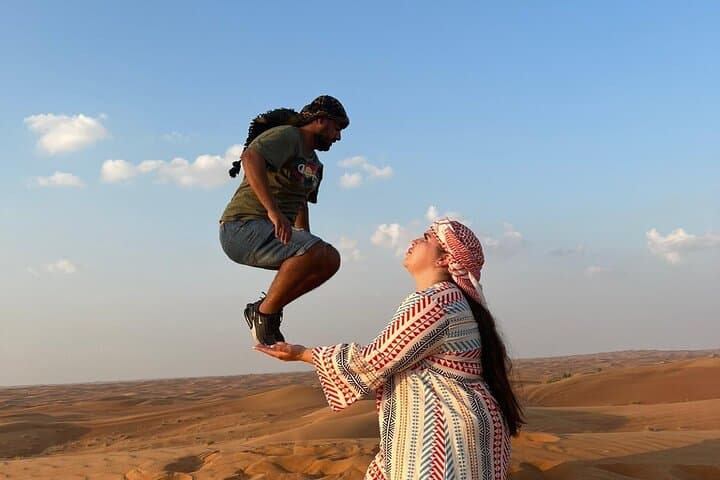 Evening Desert Safari in Abu Dhabi — Camel Ride, Dune Bashing & BBQ Under the Stars photo 5