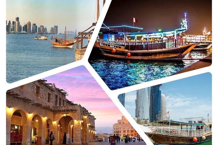 Doha From Land and Sea: City Tour and Traditional Dhow Cruise photo 1