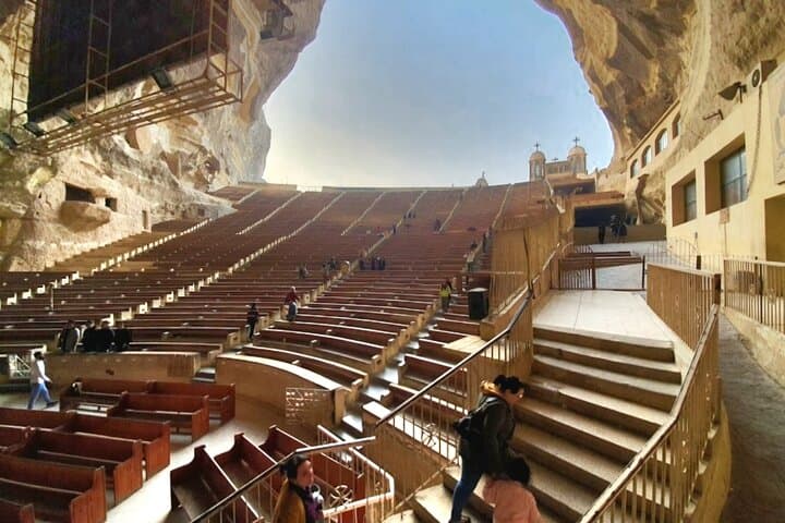 Cairo Day Tour: St. Simon Monastery & Pharaonic Village Private Tour