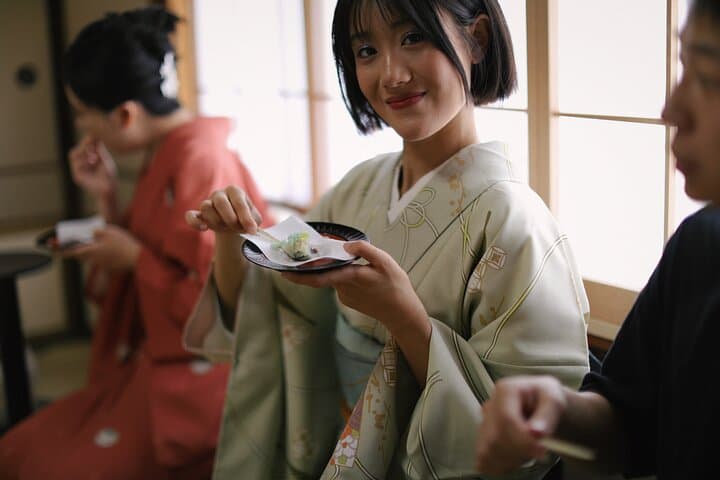 Half-Day Kimono & Tea Ceremony Experience Near Kinkaku-ji, Kyoto photo 1