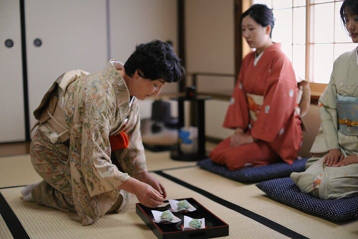 Half-Day Kimono & Tea Ceremony Experience Near Kinkaku-ji, Kyoto photo 3