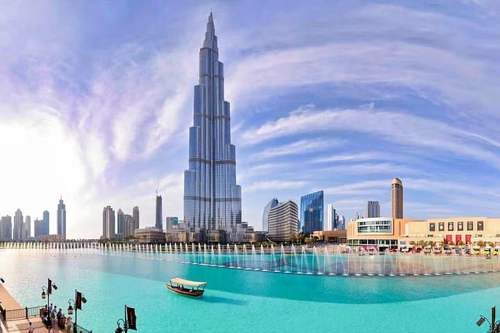 Dubai Desert Safari & Burj Khalifa Evening Combo — Dune Bashing, Sandboarding and Sky-High Views