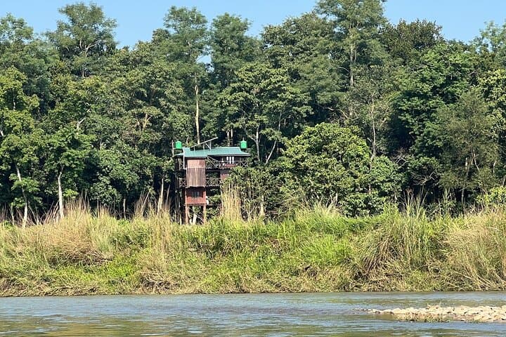 Chitwan Jungle Tower 2-Night Safari — Jeep, Canoe & Tower Sleep in CNP