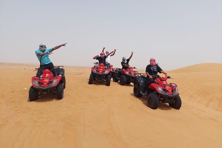 Dubai Desert Safari — Morning & Evening Dune Drives, Quad Bikes and Bedouin BBQ photo 2