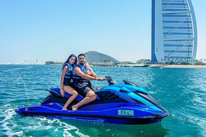 Private Dubai Jet Ski Ride & Professional Photoshoot — Marina Skyline Reels photo 1