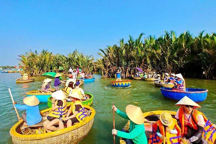 Hoi An Coconut-Village & Basket Boat Shore Excursion from Chan May Port